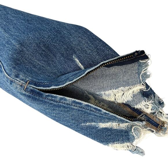 ONE Teaspoon Freebirds High Waist Skinny Jeans in Pacifica Blue - Picture 7 of 7